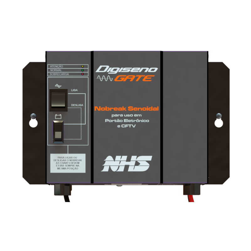 Controles De Acesso E Biometria Nobreak Compact Plus Senoidal Digiseno Gate 1250va 24v 3 4 Hp Controles De Acesso E Biometria