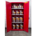 Armário Corta-Fogo Standard 10213 - Material Inflamável -  Item fornecido sob consulta (comercial@fxbiometria.com.br)