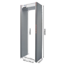 Detector de Metais Mettus DX - 3 / 6 / 11 Zonas – Modelo Portal (sensibilidade moderada)