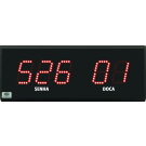 Painéis de Senhas com 3 Dígitos e Indicador de Local - OP54