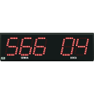 Painéis de Senhas com 3 Dígitos e Indicador de Local - OP58