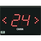 Painéis de Fila Única com 2 Dígitos e Setas Indicativas de Direção - PF24