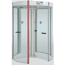 Portas Giratórias de Segurança com Detectores de Metais - PGR