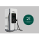 Carregador Elétrico Veicular - Estação Rápida em corrente contínua 180 kW - EVE 1800FC (Fleet Charge)