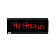 Relógio Digital de Parede HMST4 - 6 dígitos - Mostra Temperatura Ambiente - Alcance de 60 metros