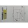 Fechadura Eletrônica Ébano E1000 – Senha, Cartão, Controle Remoto (Porta de Correr/Pivotante)