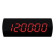 Relógio/Cronômetro Digital Led Time 625 - 6 DÍGITOS (hora minuto e segundo) Alcance visualização até 25 metros
